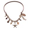 Under The Waves Bangle Bracelet Rose Gold
