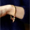 Under The Waves Bangle Bracelet Gold