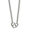 Hultquist Infinity Heart Necklace - Silver