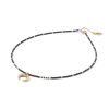 Hultquist Soul Safari Double Horn Pearl Necklace - Gold