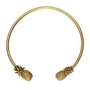 Hultquist Pineapple Bangle Gold