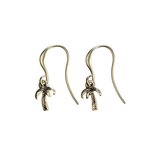 Hultquist Palm Tree Hook Earrings Rose Gold 04302RG