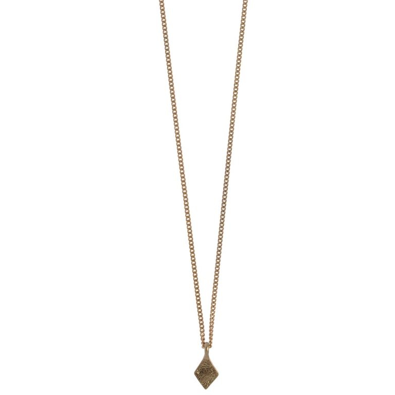 Hultquist Rhombus Small Pendant Necklace Rose Gold 1443RG
