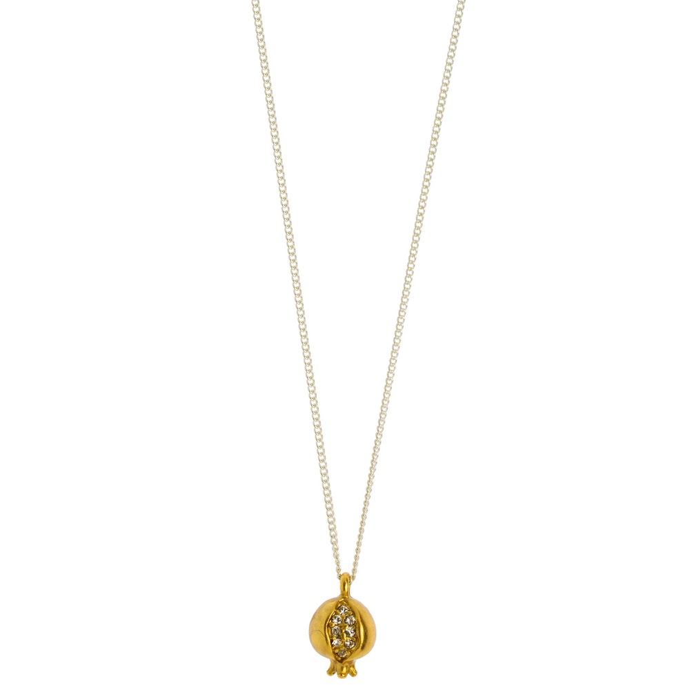 Hultquist Short Pomegranate Necklace Gold Silver