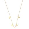 Hultquist Love Letter Necklace Gold 61016G