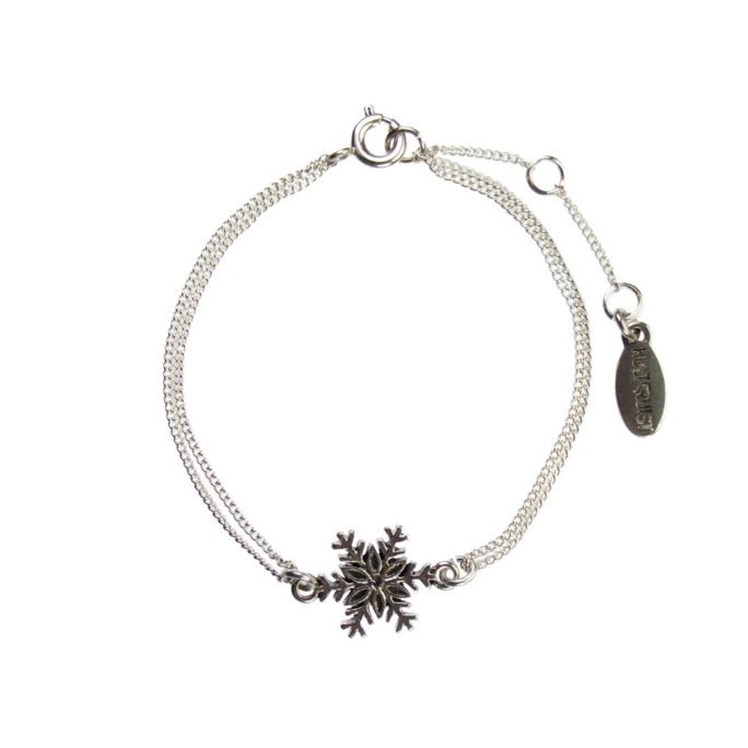 Hultquist Snowflake Bracelet Silver 04474S