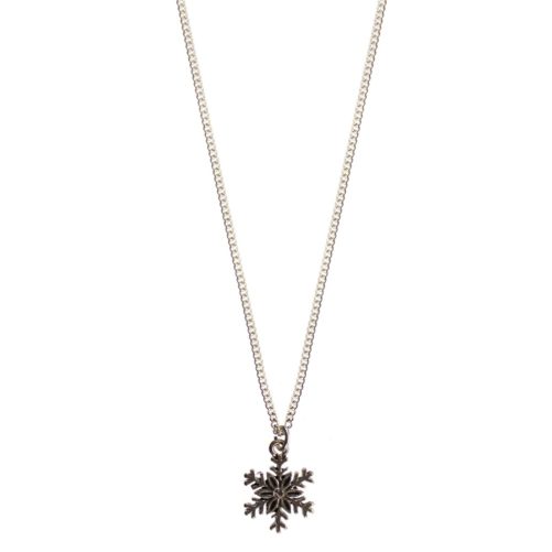 Hultquist Snowflake Necklace Silver 04475S