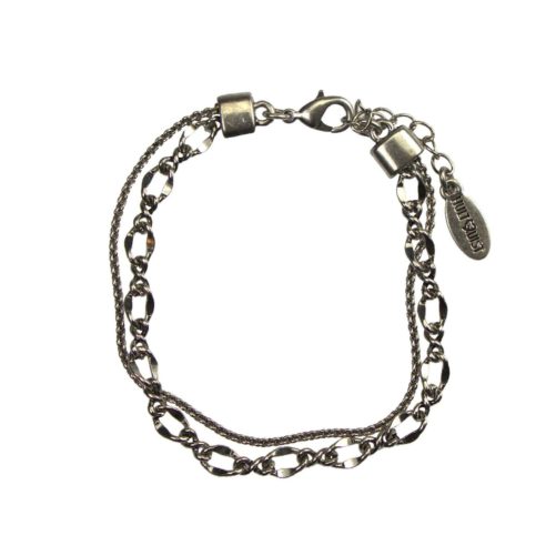Hultquist Layered Chain Bracelet Silver 04605S