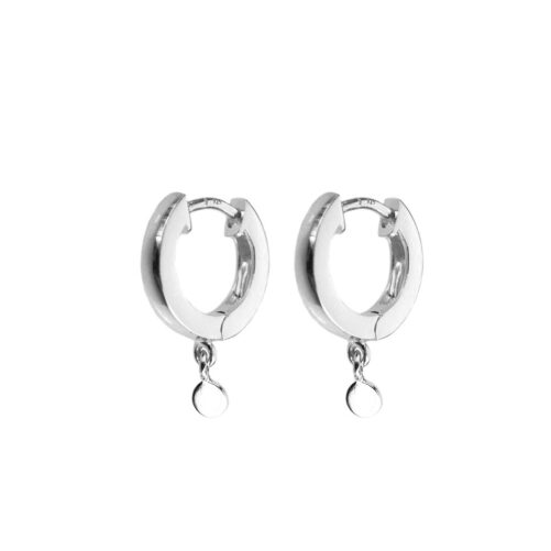Hultquist Mini Coin Earrings Sterling Silver S02049S