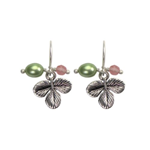 Hultquist Clover Earrings Silver 04580-S