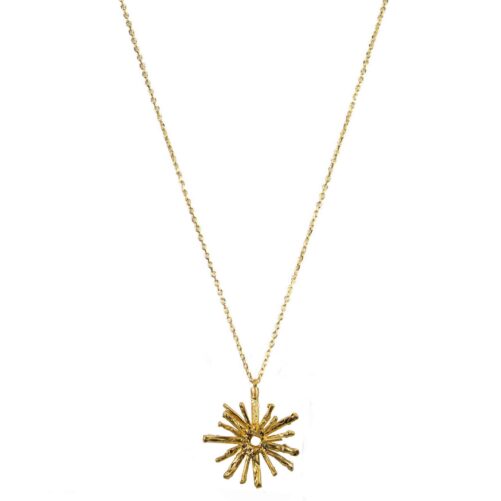 Hultquist Solar Necklace Gold 61030-G