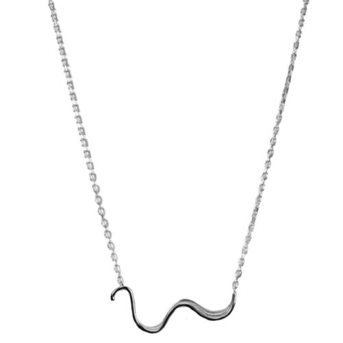 Hultquist Wave Necklace Silver 61049-S