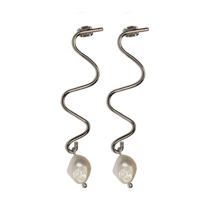Hultquist Eva Stud Earrings Silver 65001-S