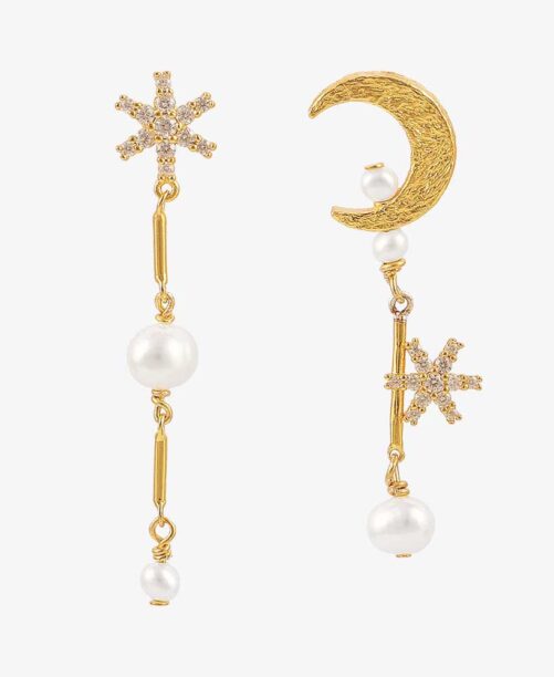 Hultquist Galaxy Earrings Gold S08029G