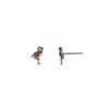 Hultquist Flamingo Stud Earrings - Rose Gold