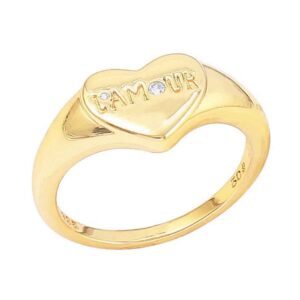 Hultquist L'Amour Ring - Gold - Size 50