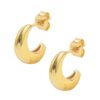Hultquist Nora Big Hoop Earrings - Gold