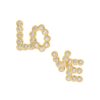 Hultquist Love Studs - Gold