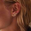 Hultquist Love Studs - Gold - Image 3
