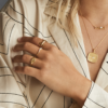 Hultquist Anne Ring - Gold - Size 55 - Image 2