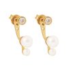 Hultquist Agnes Studs - Gold